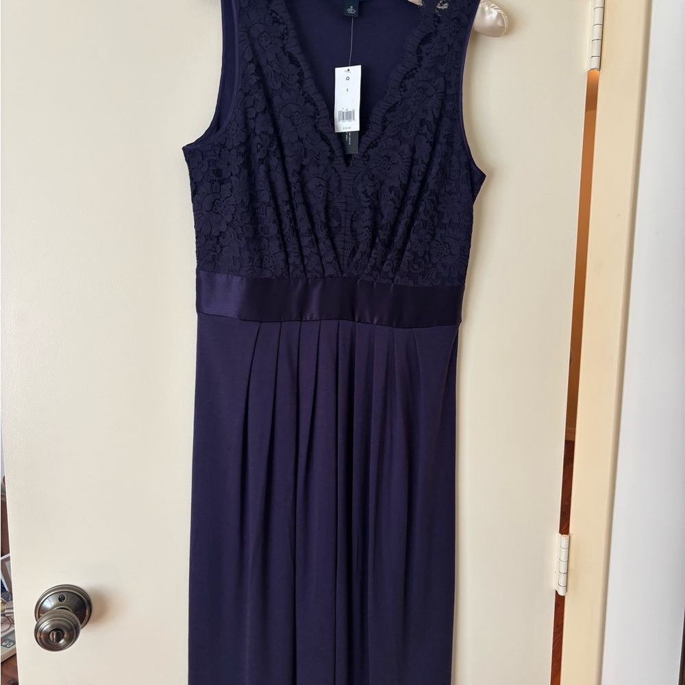Navy Lace Banana Republic Dress NWT